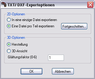 DXF-Export