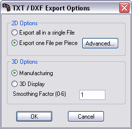 DXF Exports